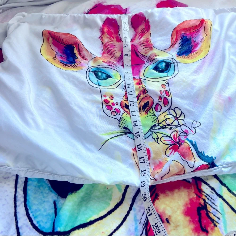 Giraffe Duvet and 2 pillow covers